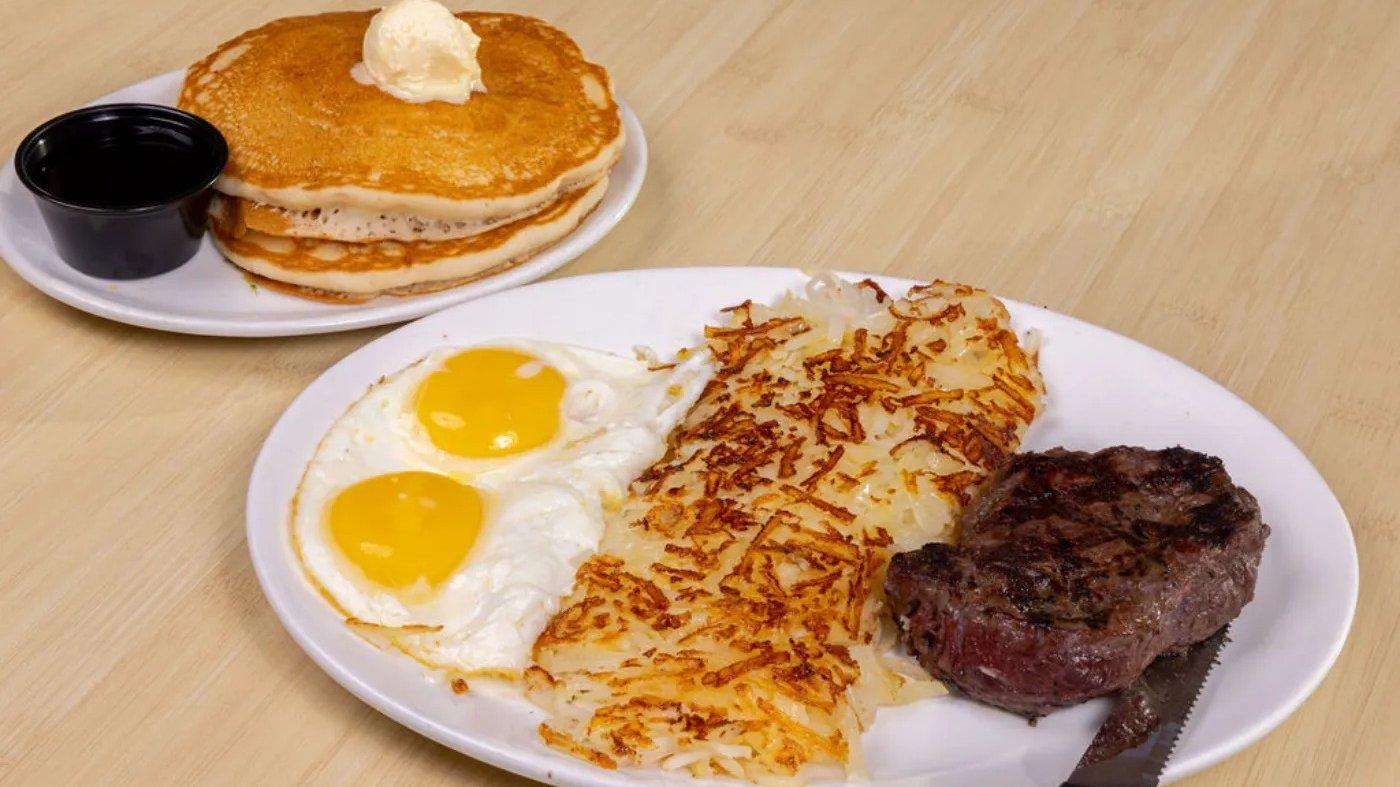 8oz Steak* and Eggs*
