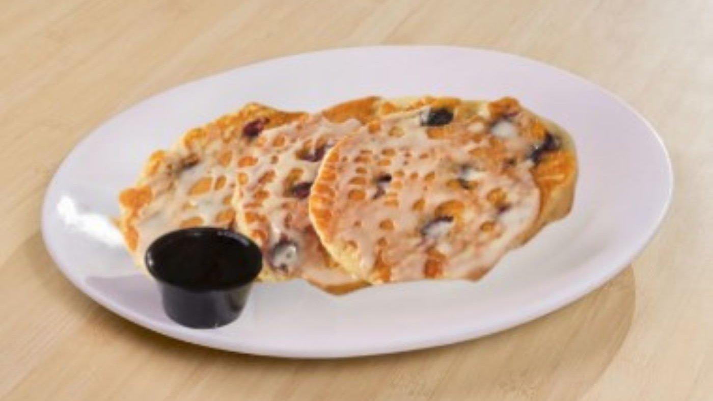 Blueberry Lace Pancakes