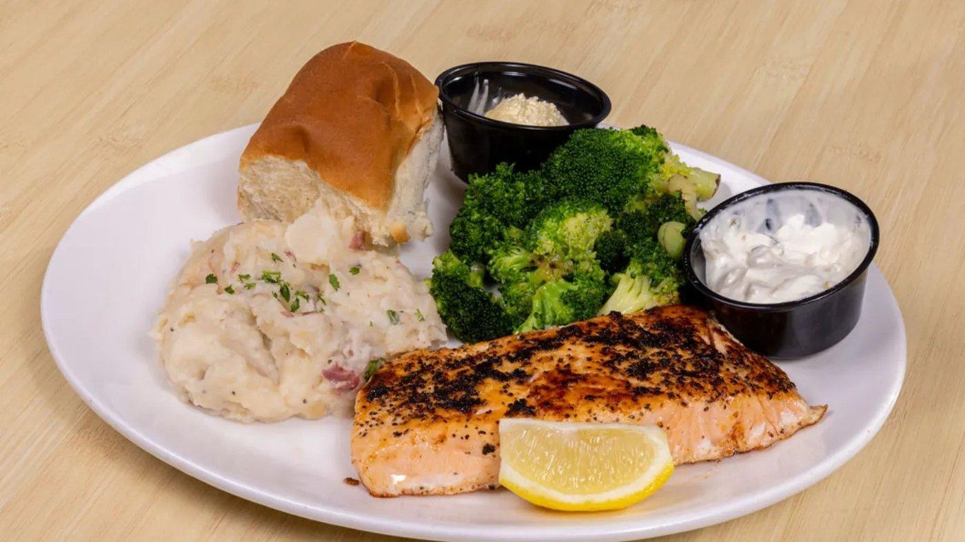 Seared Atlantic Salmon