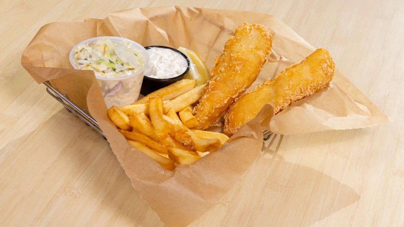 S/P 2pc Beer Battered Fish N' Chips