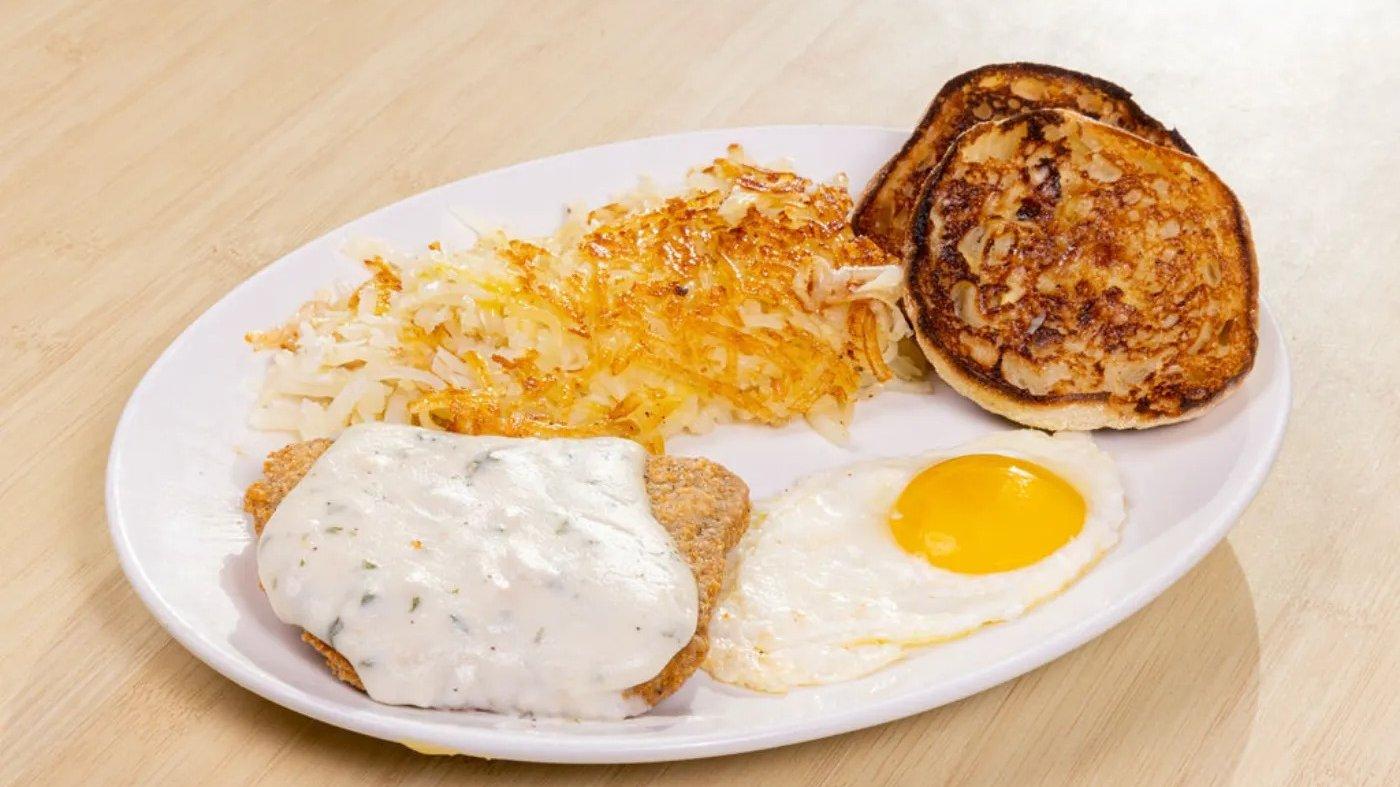 S/P Country Fried Steak and Egg*
