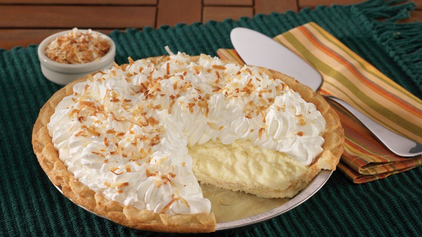 Whole Coconut Cream Pie