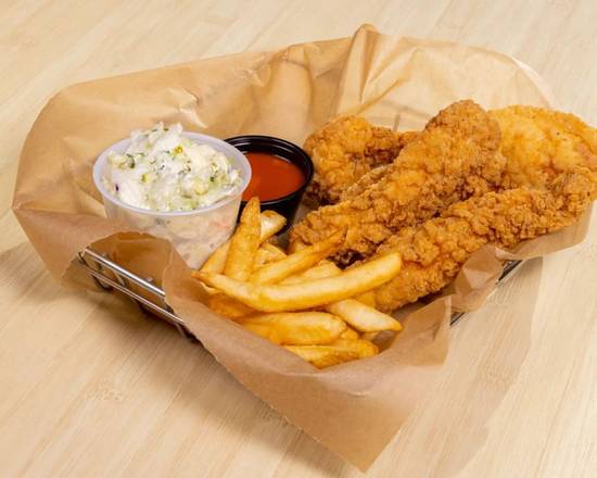 Chicken Tender and Fries