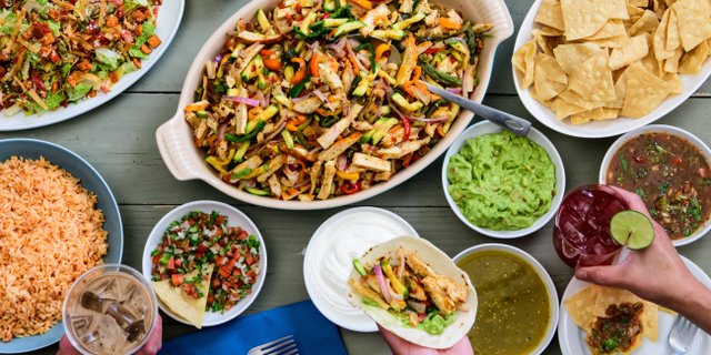 Build-Your-Own Fajita Bar
