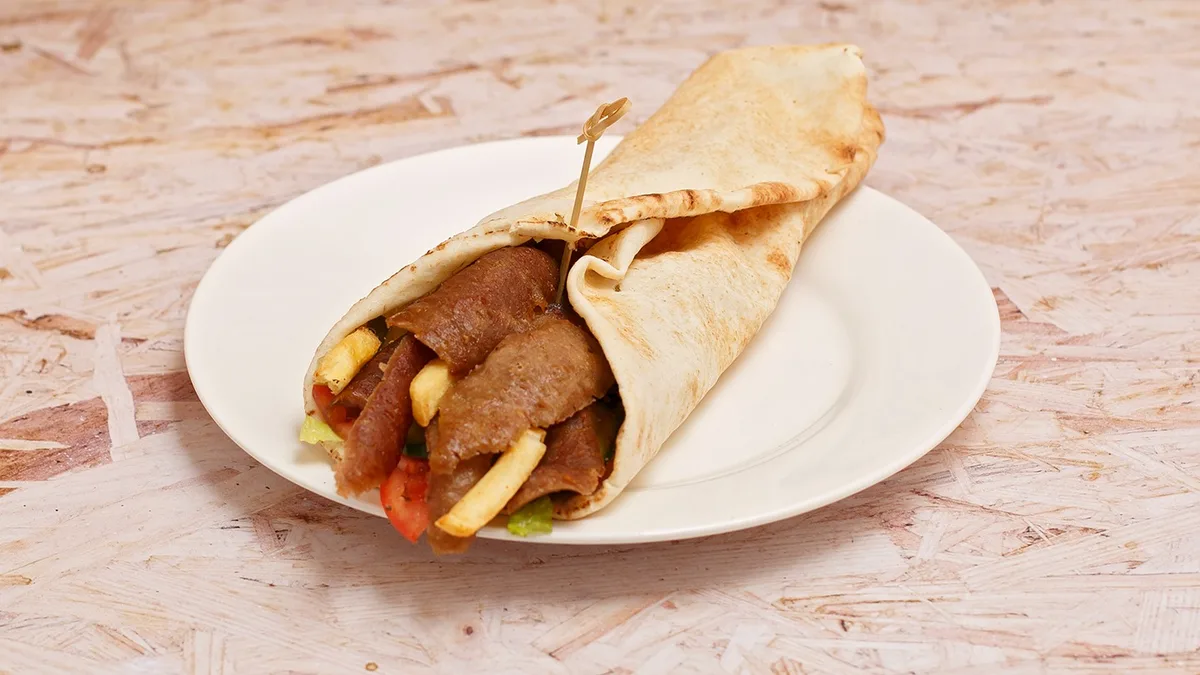Chicken Shawarma in Arabic Pita