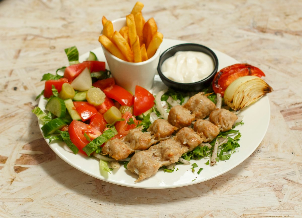 Chicken Shish Kebab - Plate