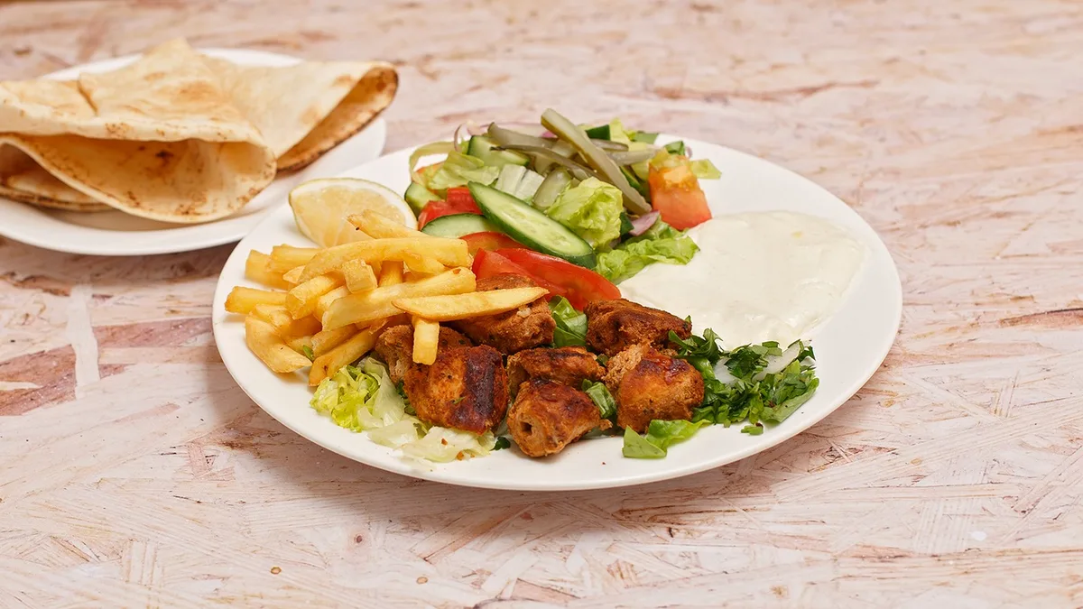 Chicken Souvlaki Portion