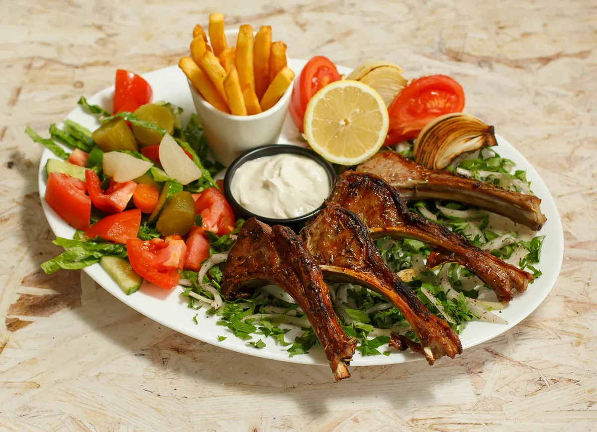 Lamb Chops - Plate