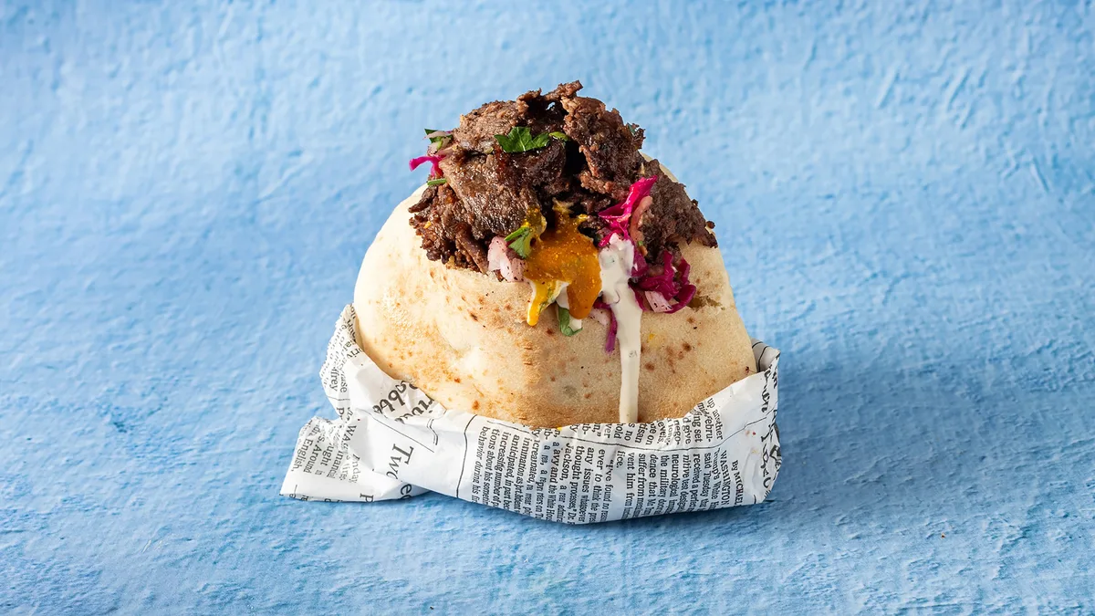 Lamb Shawarma - Handmade Pita