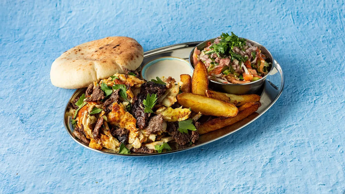 Mixed Shawarma Plate