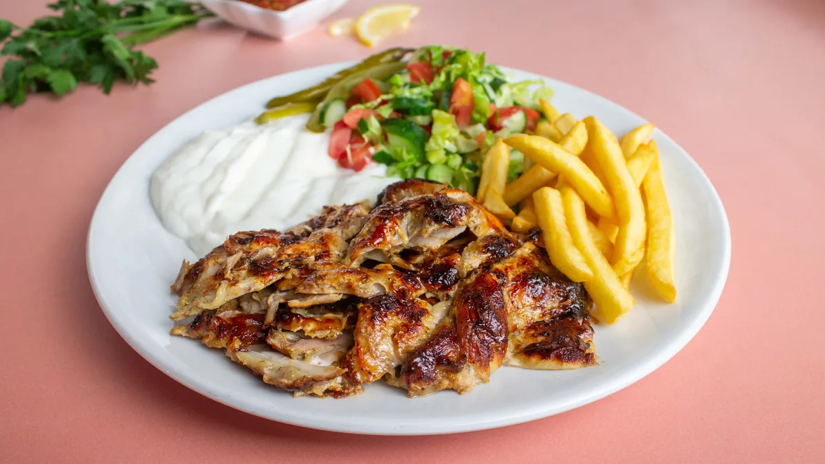 Chicken Shawarma Plate