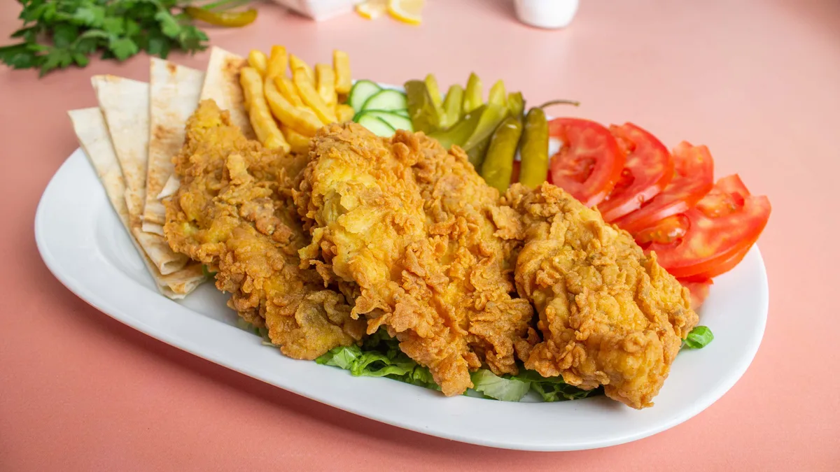 Crispy Chicken Plate