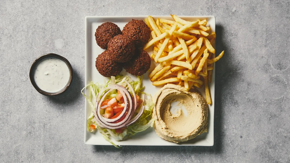 Falafelret (V)