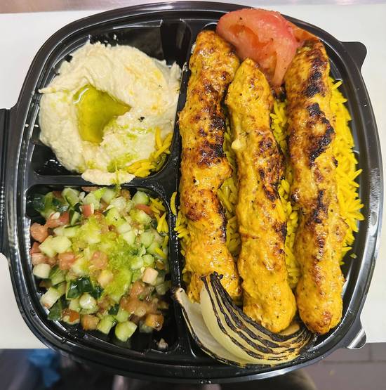 Chicken koftah plate
