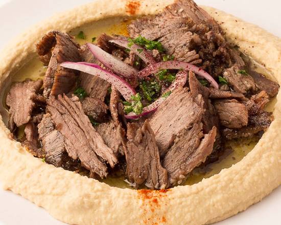Small Humus with Meat