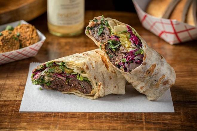 Beef Kefta Wrap