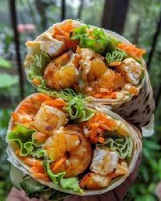 Grilled Shrimp Wrap