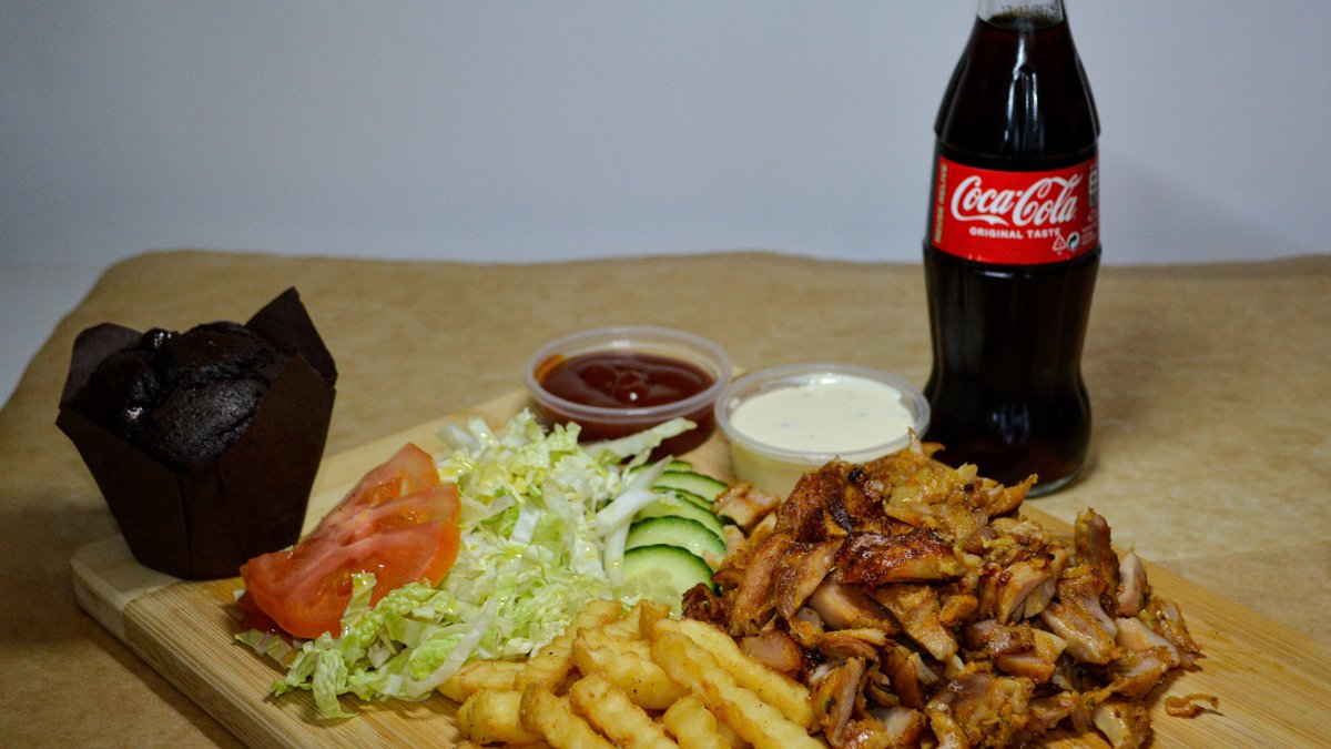 Chicken kebab combo