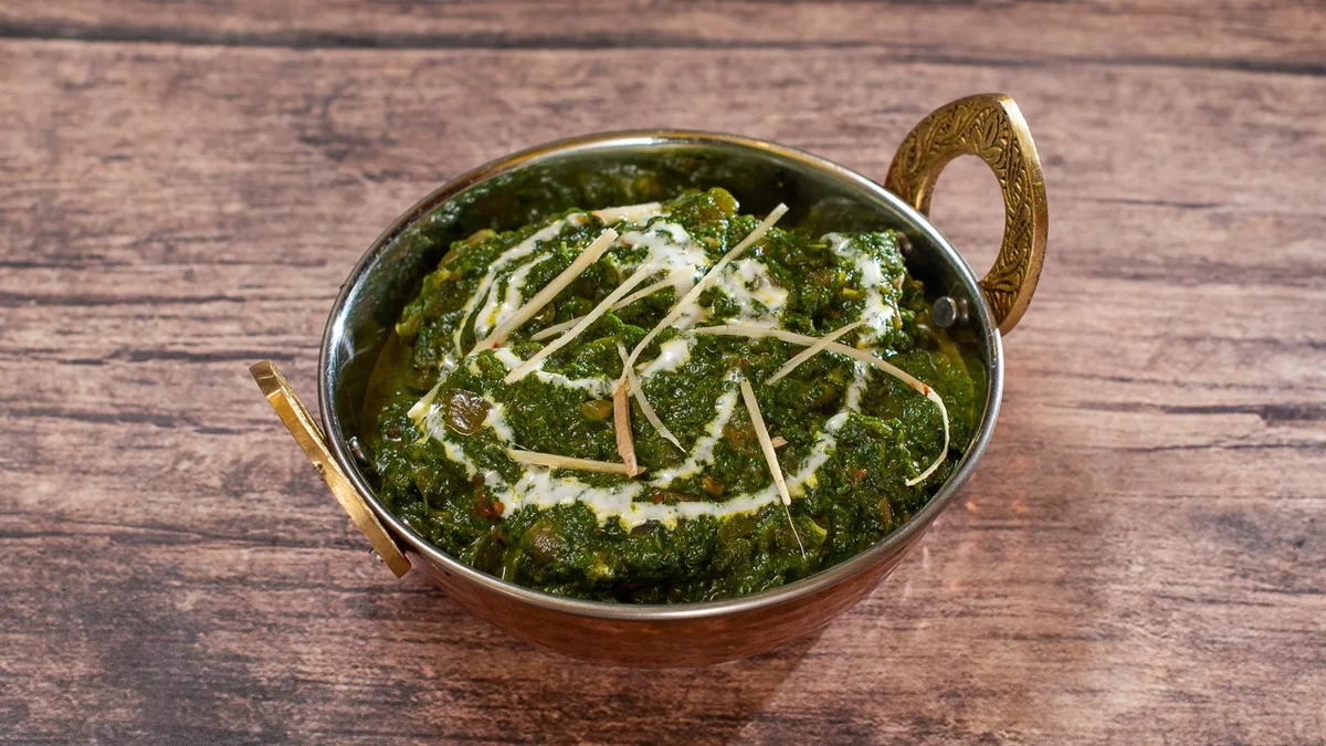 Beef palak / Spenótos marha