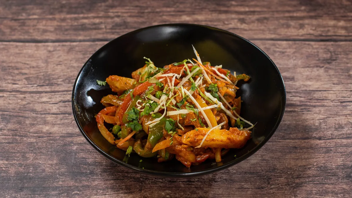 Paneer / Indiai sajt Jalfrezi