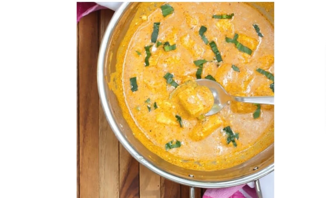 Paneer / Indiai sajt Korma