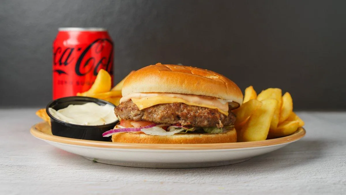 Cheese N Bacon burgermenu