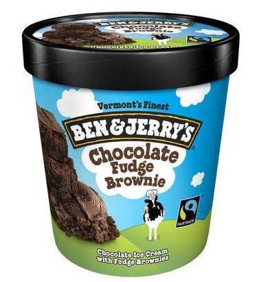 Ben and Jerry’s Chocolate Fudge Brownie (1 pt)