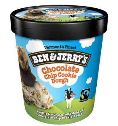 Ben and Jerry's Chocolate Chip Cookie Dough(1 pt)