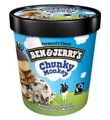 Ben and Jerry's Chunky Monkey (1 pt)