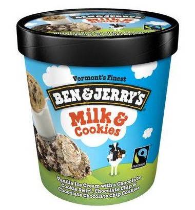 Ben and Jerry's Milk and Cookies (1 pt)
