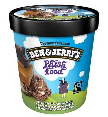 Ben and Jerry's Phish Food (1 pt)