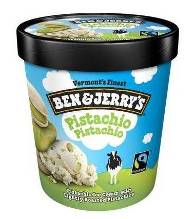 Ben and Jerry's Pistachio (1 pt)
