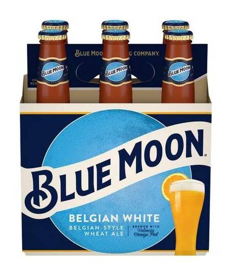 Blue Moon Belgian White, 6pk-12oz bottles