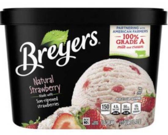 Breyers Natural Strawberry (1.5 quart)
