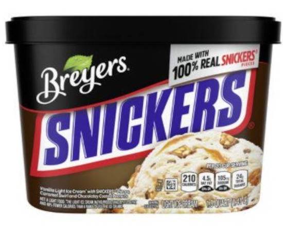 Breyers Snickers (1.5 quart)