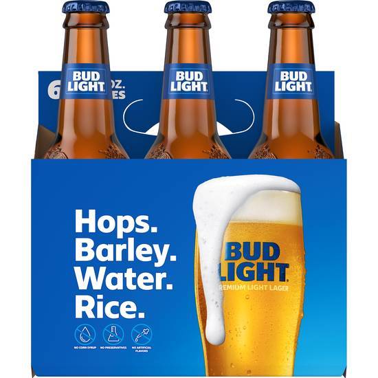 Bud Light, 6pk-12oz bottles