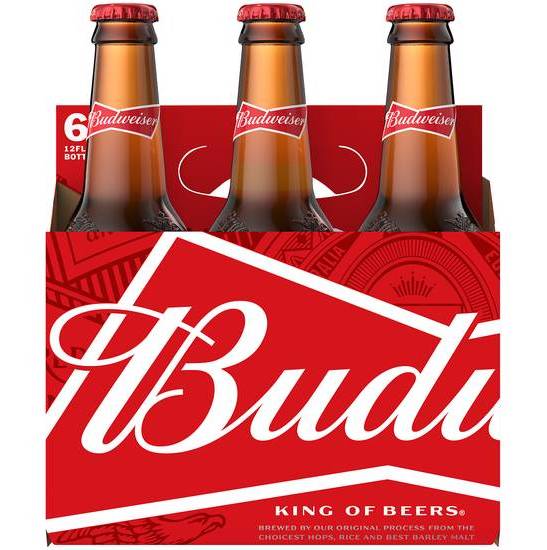 Budweiser, 6pk-12oz bottles