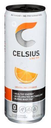 Celsius Sparkling Orange (12 oz)