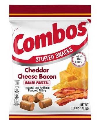 Combos Cheddar Cheese Bacon (6.3oz)