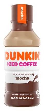 Dunkin Iced Coffee Mocha (13.7 oz)