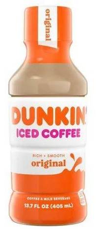 Dunkin Iced Coffee Original (13.7oz)