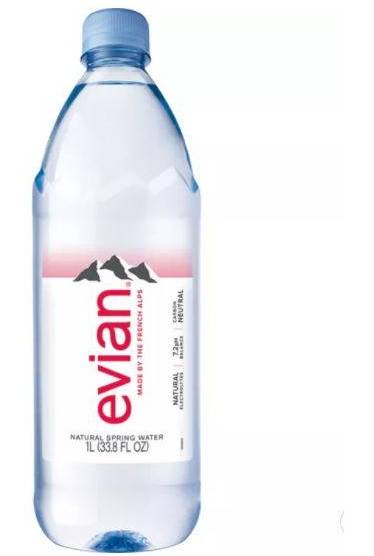 Evian Water (1 Liter)
