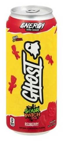 Ghost Redberry Energy Drink (16 oz)