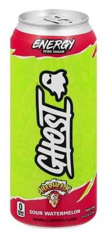 Ghost Sour Watermelon Energy Drink (16 oz)