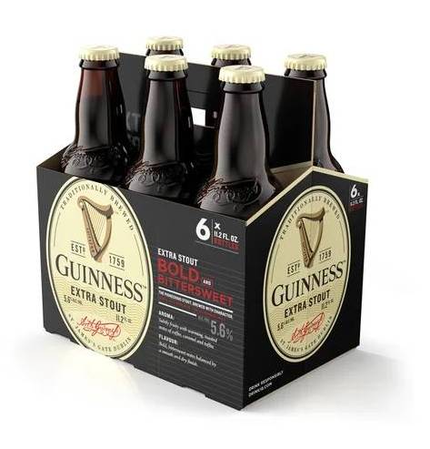 Guinness Extra Stout 6pk-12oz bottles