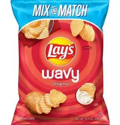 Lays Wavy (16 oz)