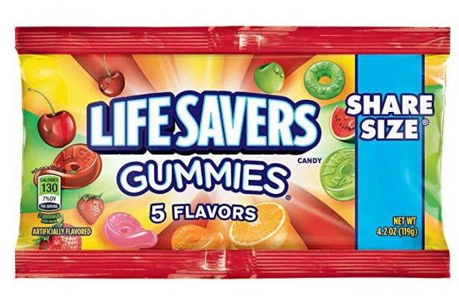Lifesavers Gummies Original Share Size