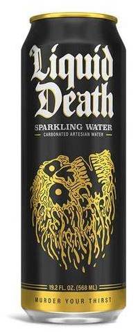 Liquid Death Sparkling Water (19oz)