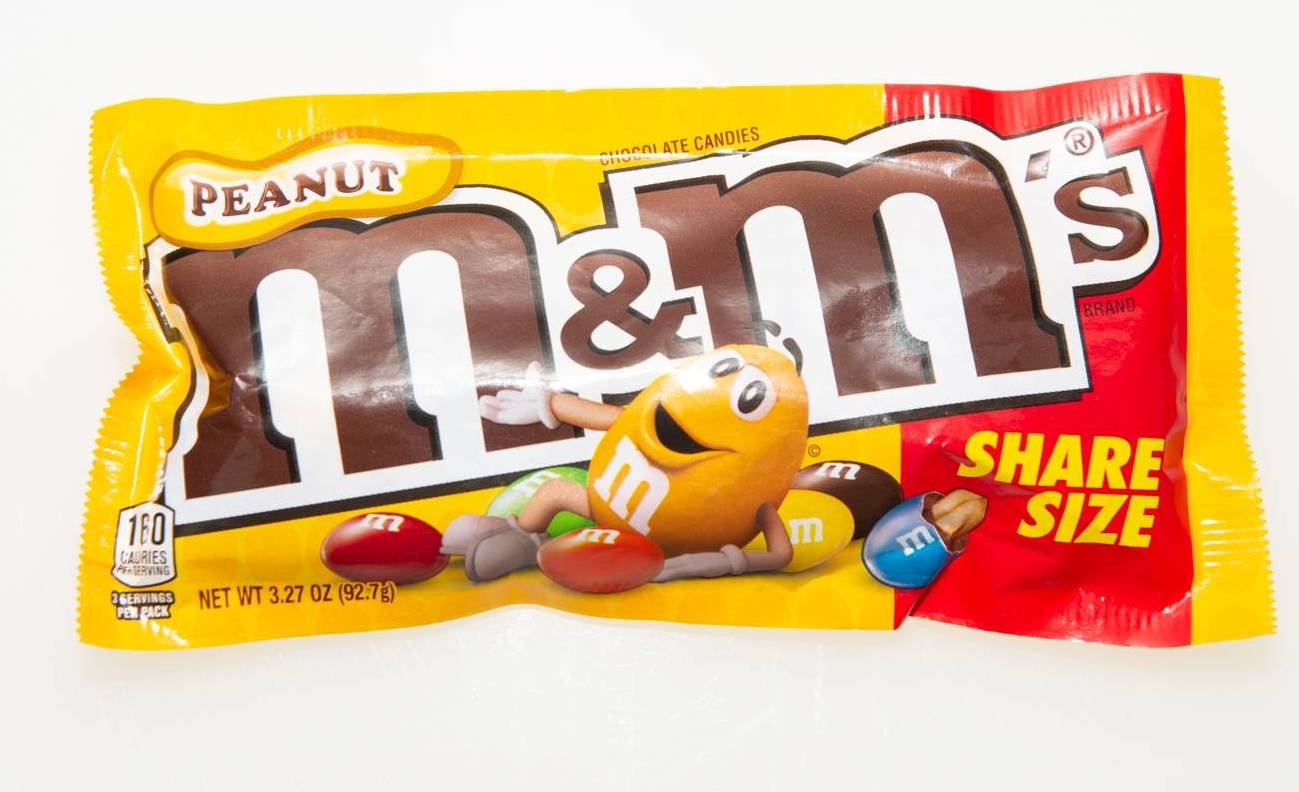 MandM's Peanut Share Size