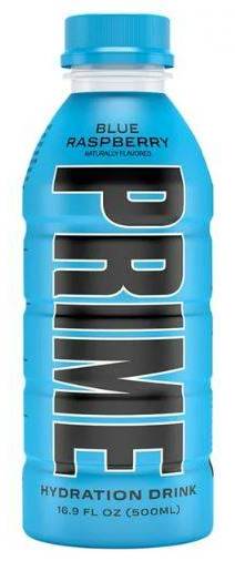 Prime Hydration Blue Raspberry (16oz)